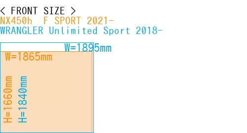 #NX450h+ F SPORT 2021- + WRANGLER Unlimited Sport 2018-
